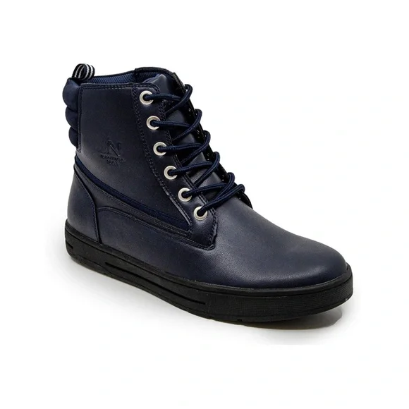 Nautica | Shoes | Nautica Mens Snow Boots Sz 2 Navy Blue  display picture 1